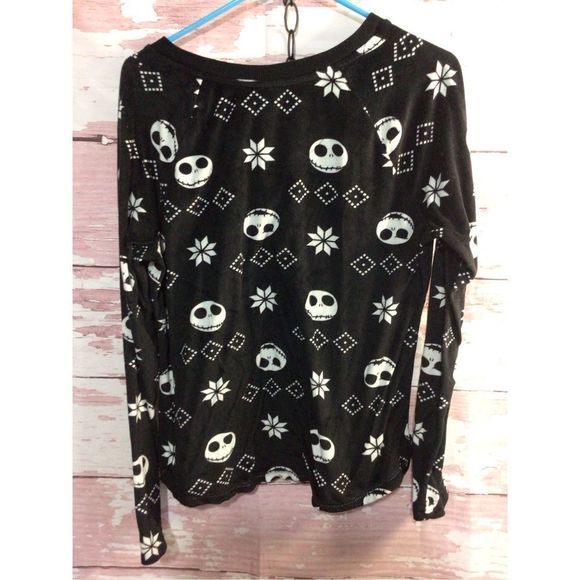 Vintage Disney Sleep Top Nightmare Before Christmas Size L Junior Women’s - Picture 9 of 13